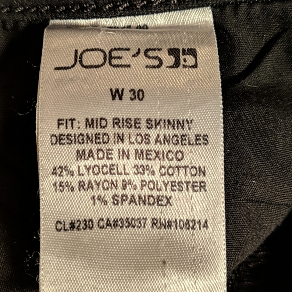 ๐HP๐ Joe's Black Sparkle Jeans - Picture 4 of 6